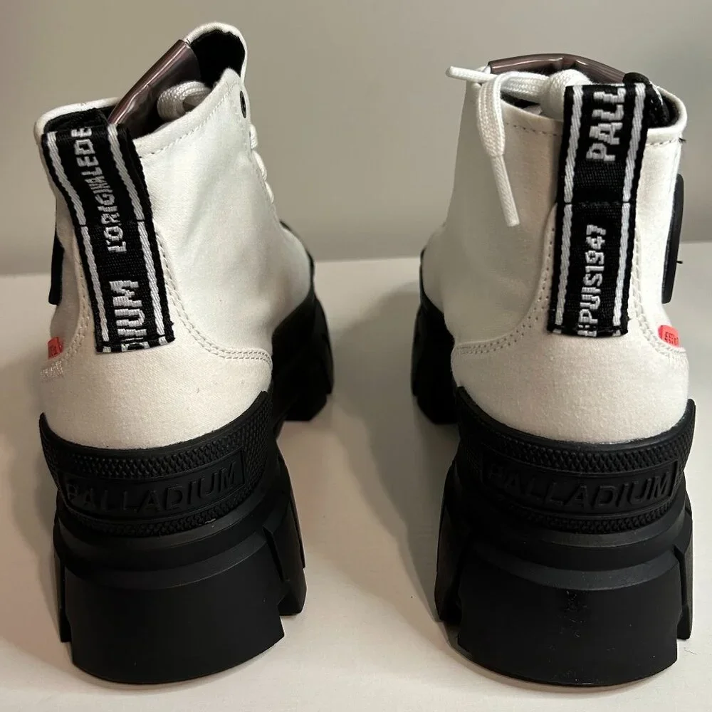Palladium Women's NWB Revolt Hi TX Platform Boots, 6.5 - Picture 6 of 14
